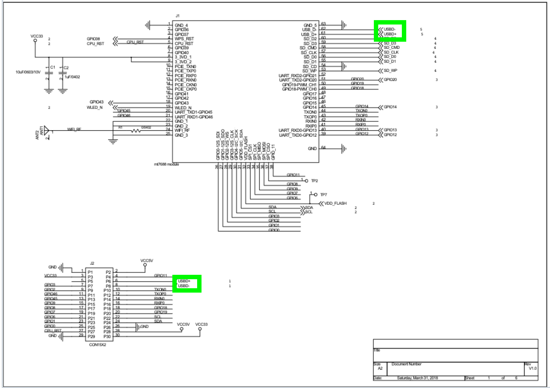 Omega2 Pro schematic highlight 1